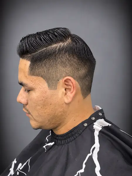 Side part clásico