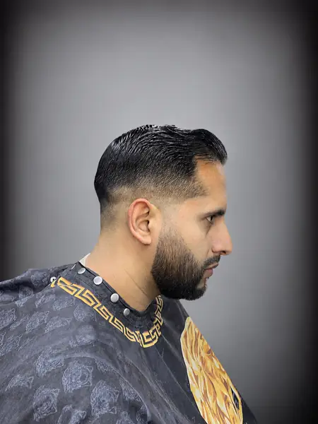 Slick back + barba